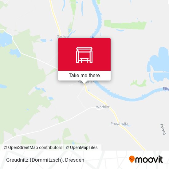 Карта Greudnitz (Dommitzsch)