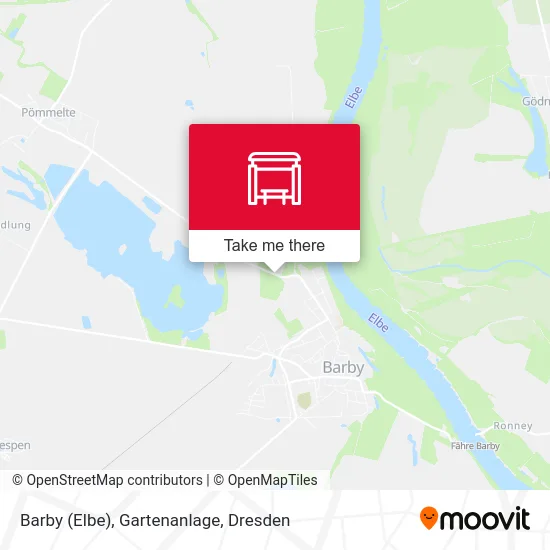 Карта Barby (Elbe), Gartenanlage