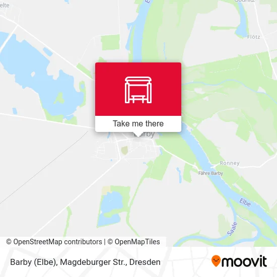 Карта Barby (Elbe), Magdeburger Str.