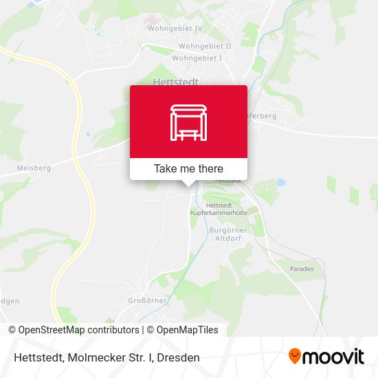 Карта Hettstedt, Molmecker Str. I