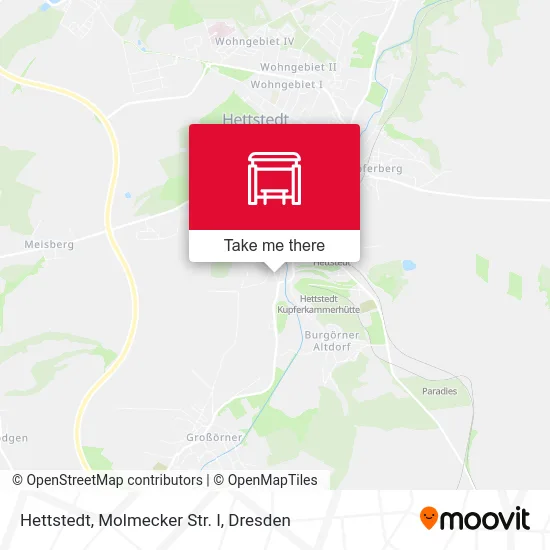 Карта Hettstedt, Molmecker Str. I