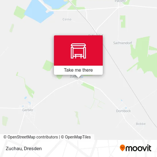 Карта Zuchau