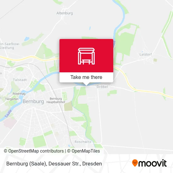 Карта Bernburg (Saale), Dessauer Str.