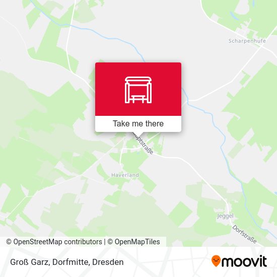 Карта Groß Garz, Dorfmitte