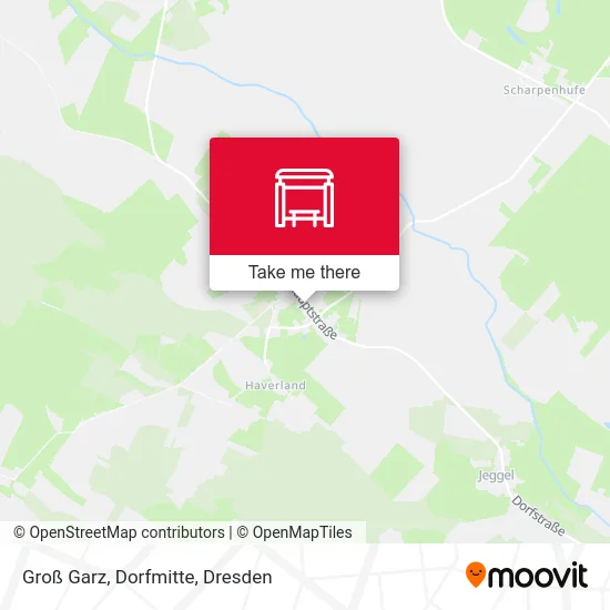 Карта Groß Garz, Dorfmitte
