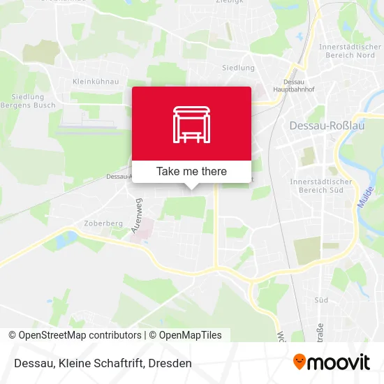 Карта Dessau, Kleine Schaftrift