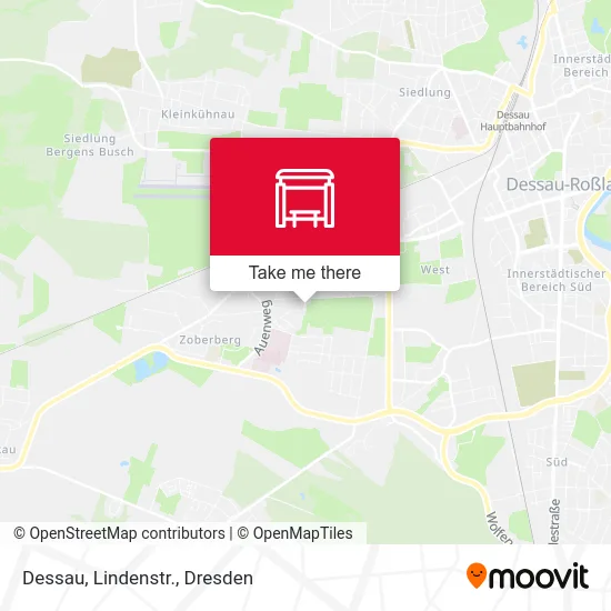 Карта Dessau, Lindenstr.