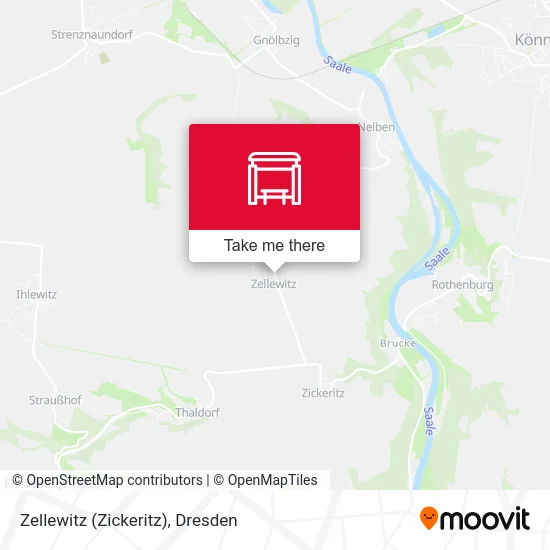 Карта Zellewitz (Zickeritz)