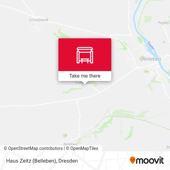 Карта Haus Zeitz (Belleben)