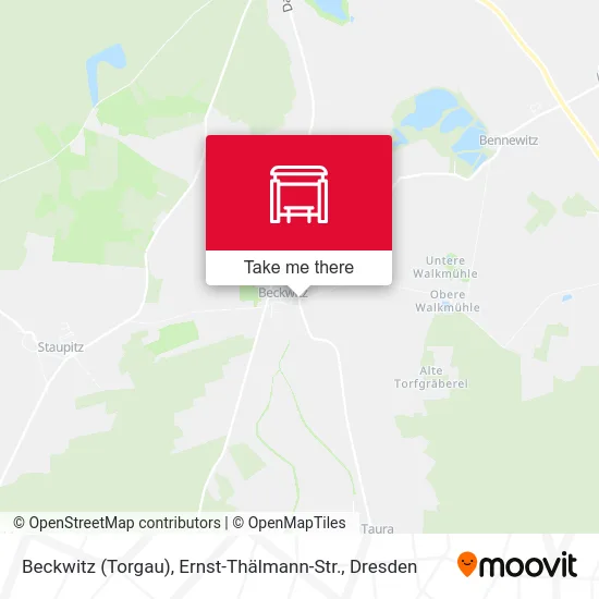 Карта Beckwitz (Torgau), Ernst-Thälmann-Str.