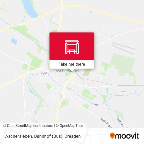 Карта Aschersleben, Bahnhof (Bus)