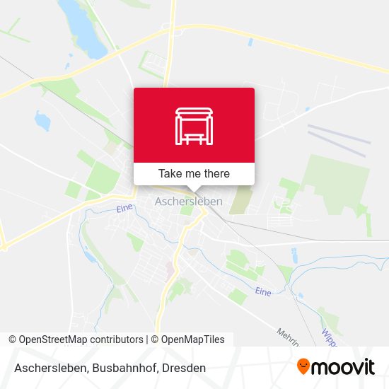 Карта Aschersleben, Busbahnhof