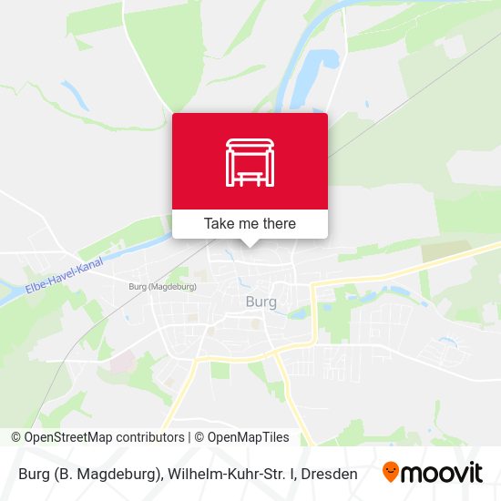 Карта Burg (B. Magdeburg), Wilhelm-Kuhr-Str. I