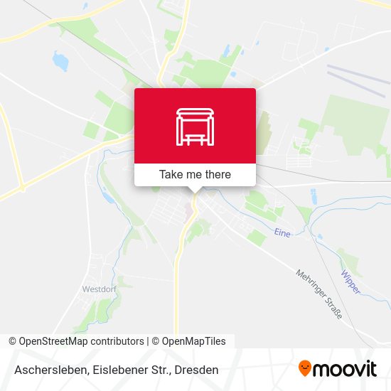 Карта Aschersleben, Eislebener Str.