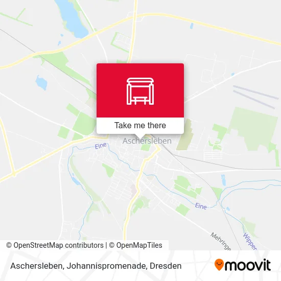 Карта Aschersleben, Johannispromenade
