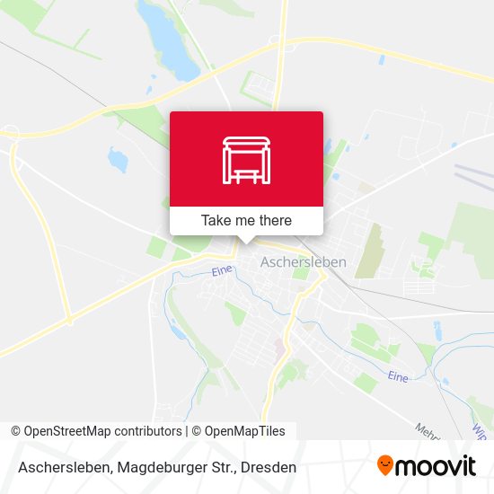 Карта Aschersleben, Magdeburger Str.