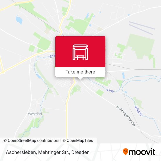 Карта Aschersleben, Mehringer Str.