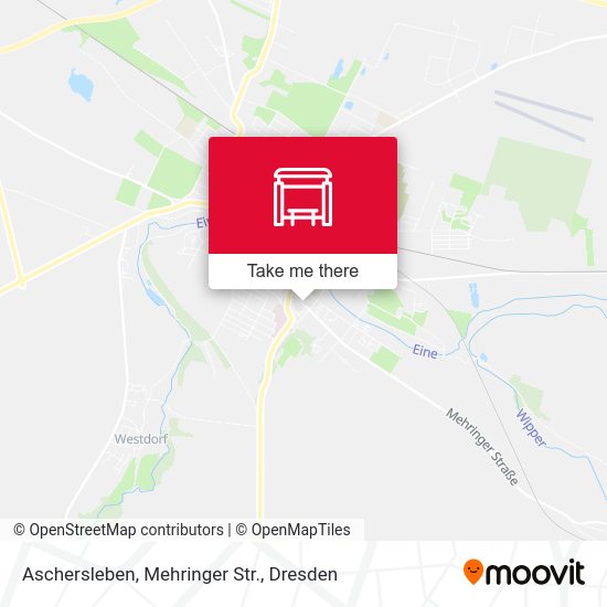 Карта Aschersleben, Mehringer Str.