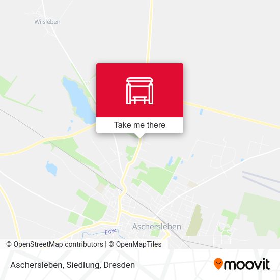 Карта Aschersleben, Siedlung