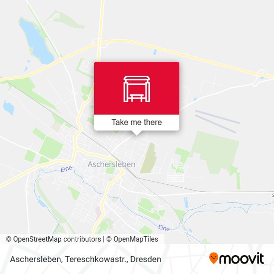 Карта Aschersleben, Tereschkowastr.