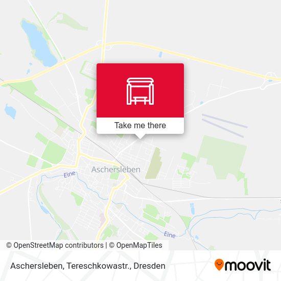 Карта Aschersleben, Tereschkowastr.