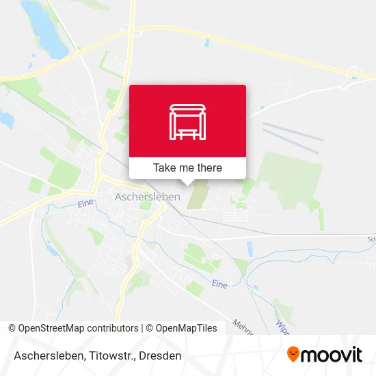 Карта Aschersleben, Titowstr.