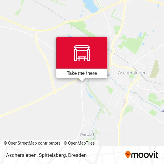 Карта Aschersleben, Spittelsberg