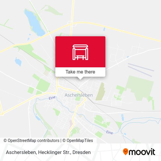 Карта Aschersleben, Hecklinger Str.
