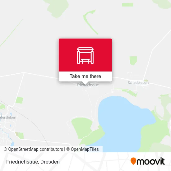 Карта Friedrichsaue