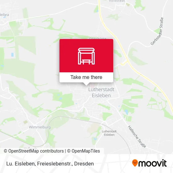Карта Lu. Eisleben, Freieslebenstr.