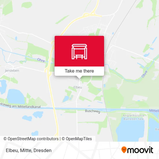 Карта Elbeu, Mitte