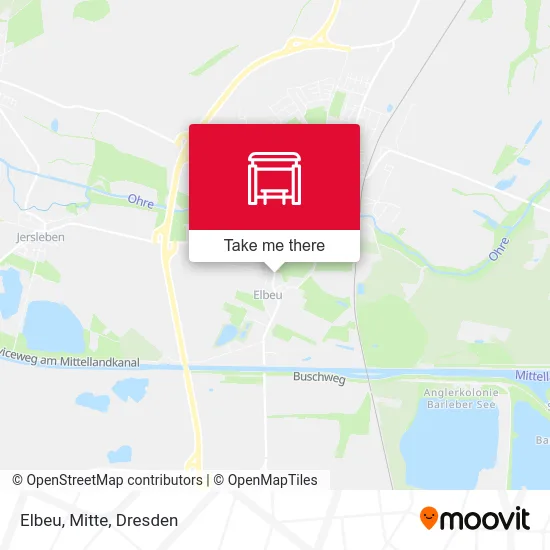 Карта Elbeu, Mitte