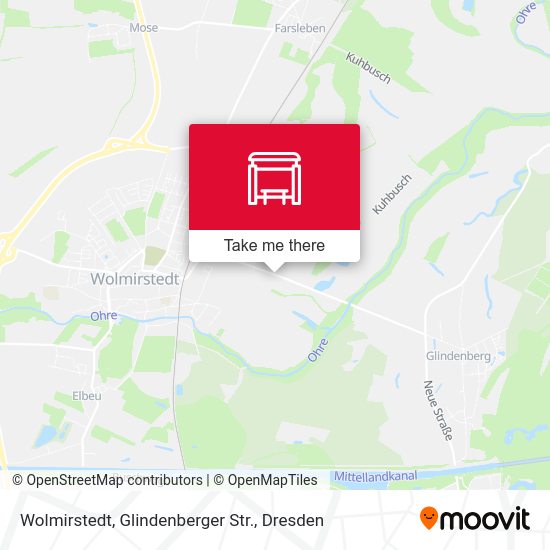 Карта Wolmirstedt, Glindenberger Str.