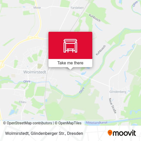 Карта Wolmirstedt, Glindenberger Str.