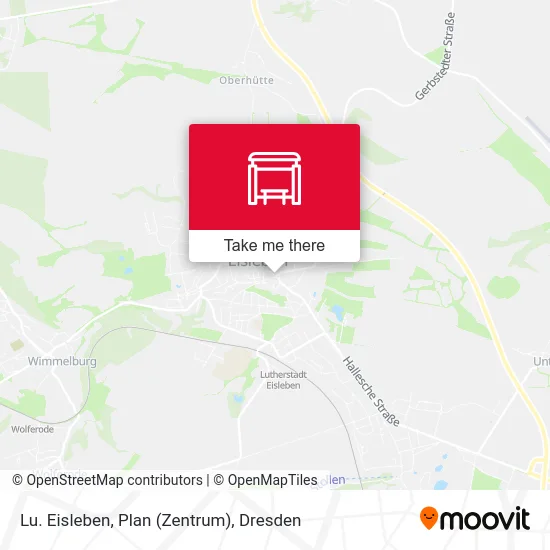 Карта Lu. Eisleben, Plan (Zentrum)