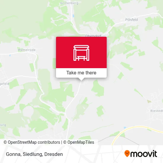 Карта Gonna, Siedlung
