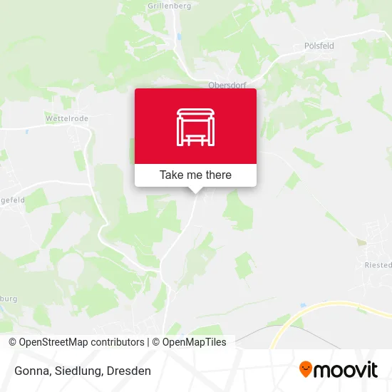 Карта Gonna, Siedlung