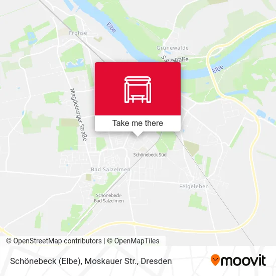 Карта Schönebeck (Elbe), Moskauer Str.