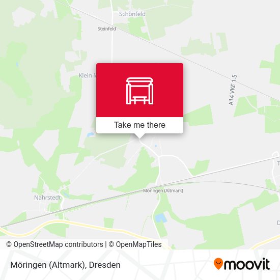 Карта Möringen (Altmark)