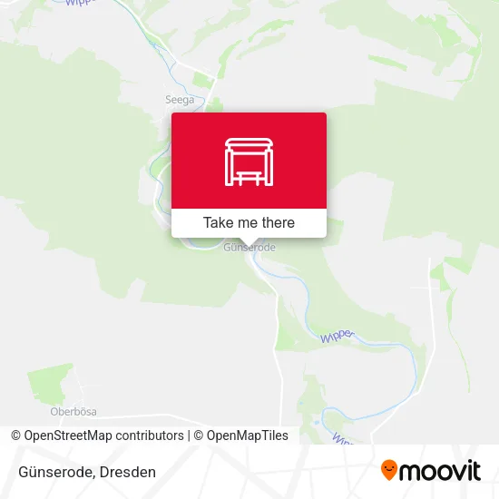 Карта Günserode