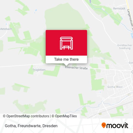 Карта Gotha, Freundwarte