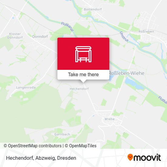 Карта Hechendorf, Abzweig