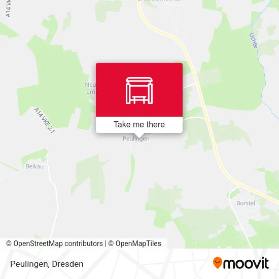 Карта Peulingen