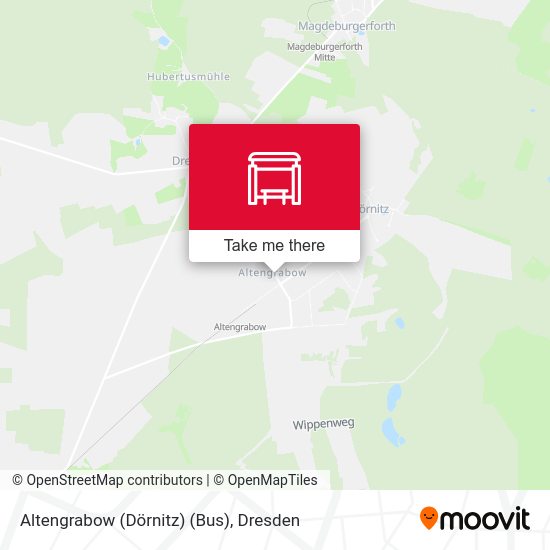 Карта Altengrabow (Dörnitz) (Bus)