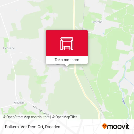 Карта Polkern, Vor Dem Ort