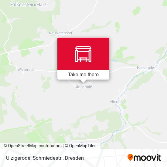 Карта Ulzigerode, Schmiedestr.