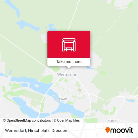 Карта Wermsdorf, Hirschplatz