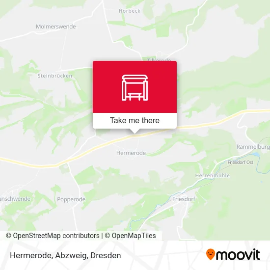 Hermerode, Abzweig map