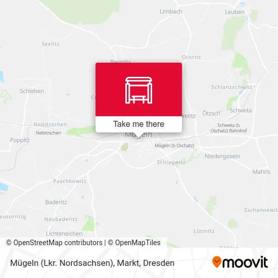 Карта Mügeln (Lkr. Nordsachsen), Markt