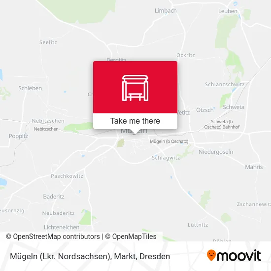 Карта Mügeln (Lkr. Nordsachsen), Markt